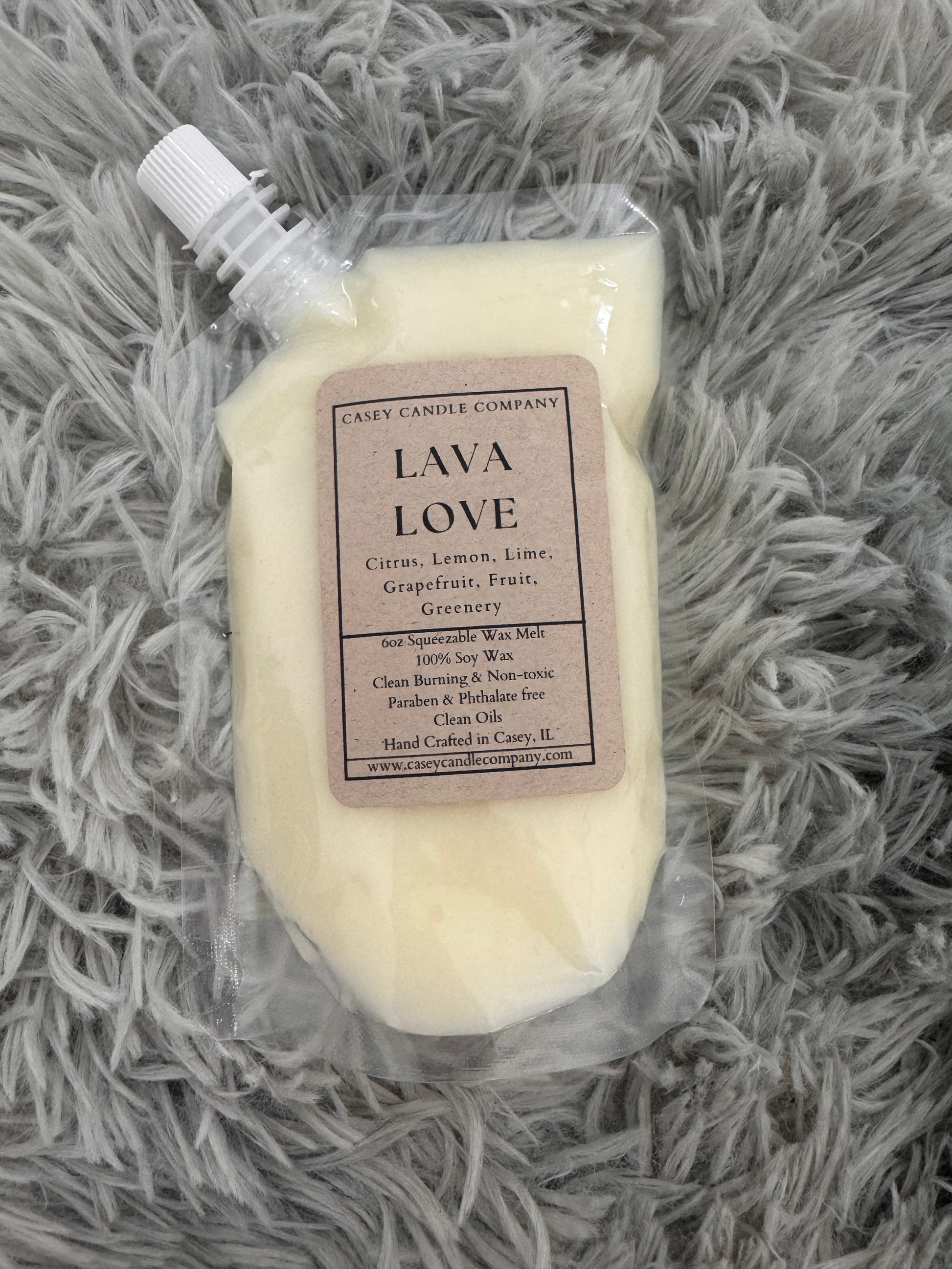 Lava Love Squeezable Wax Melt 6oz
