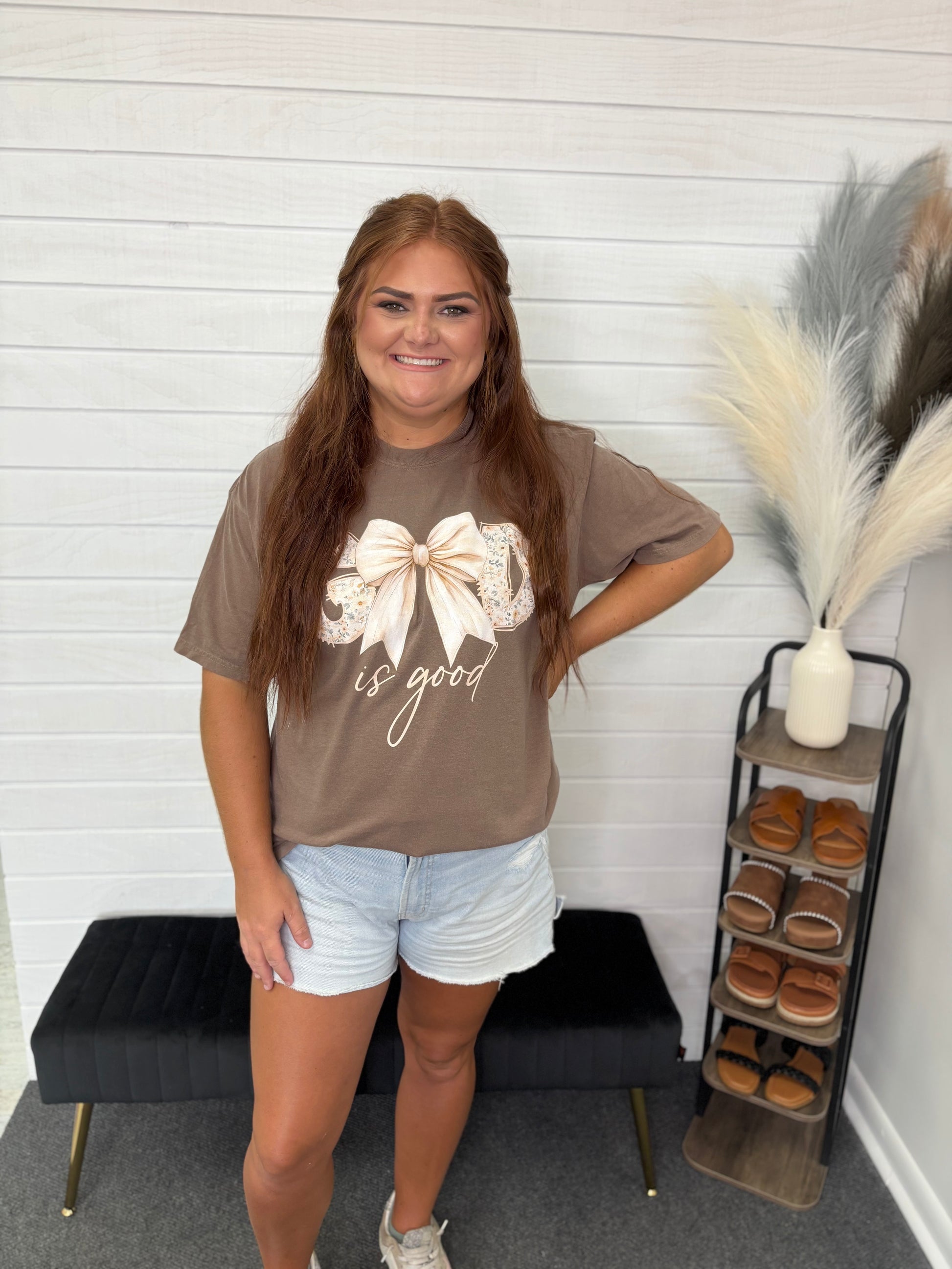 God Is Good Plus Size Tee