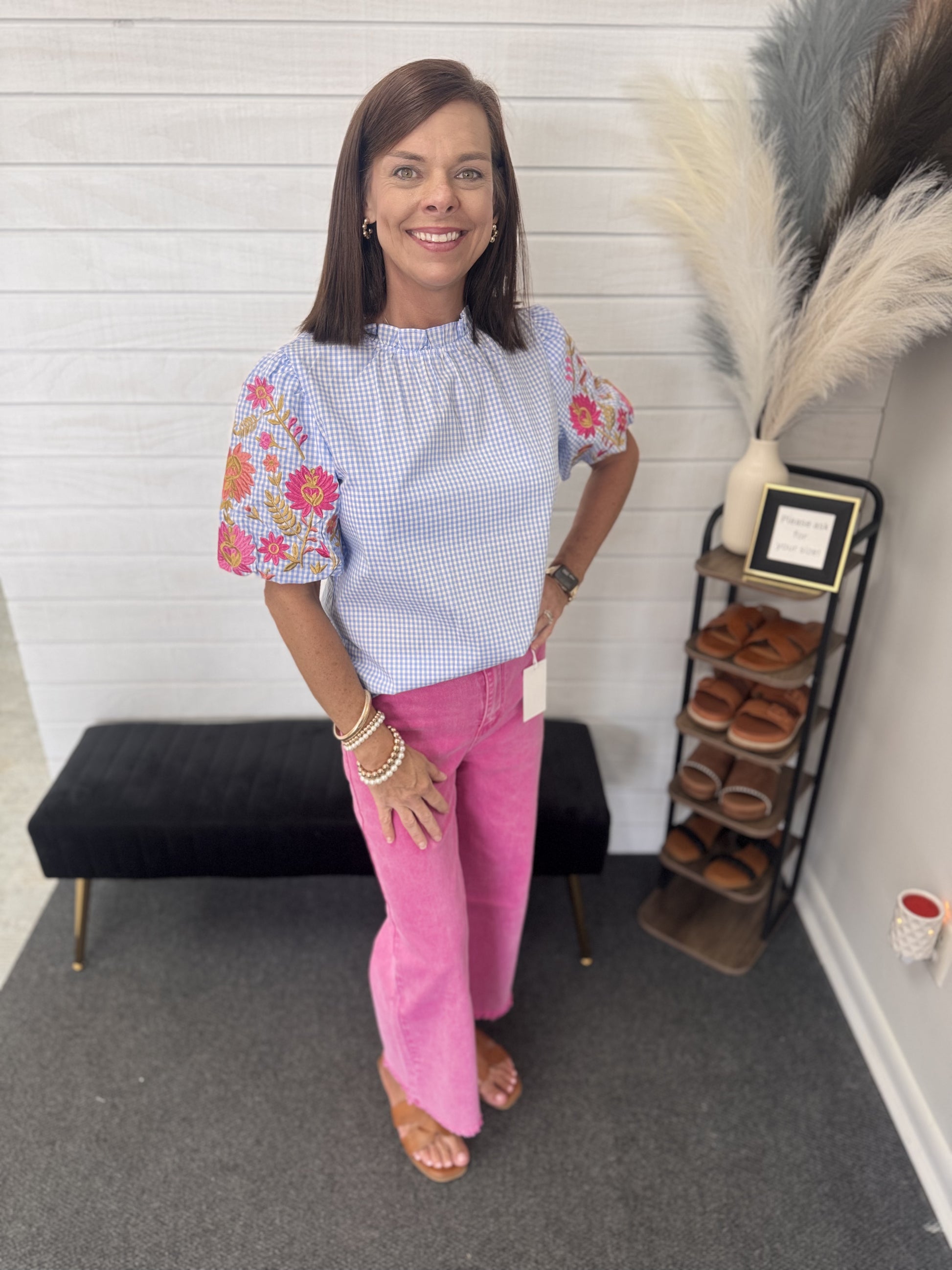DMP-1854Y Hot Pink Zenana Pants