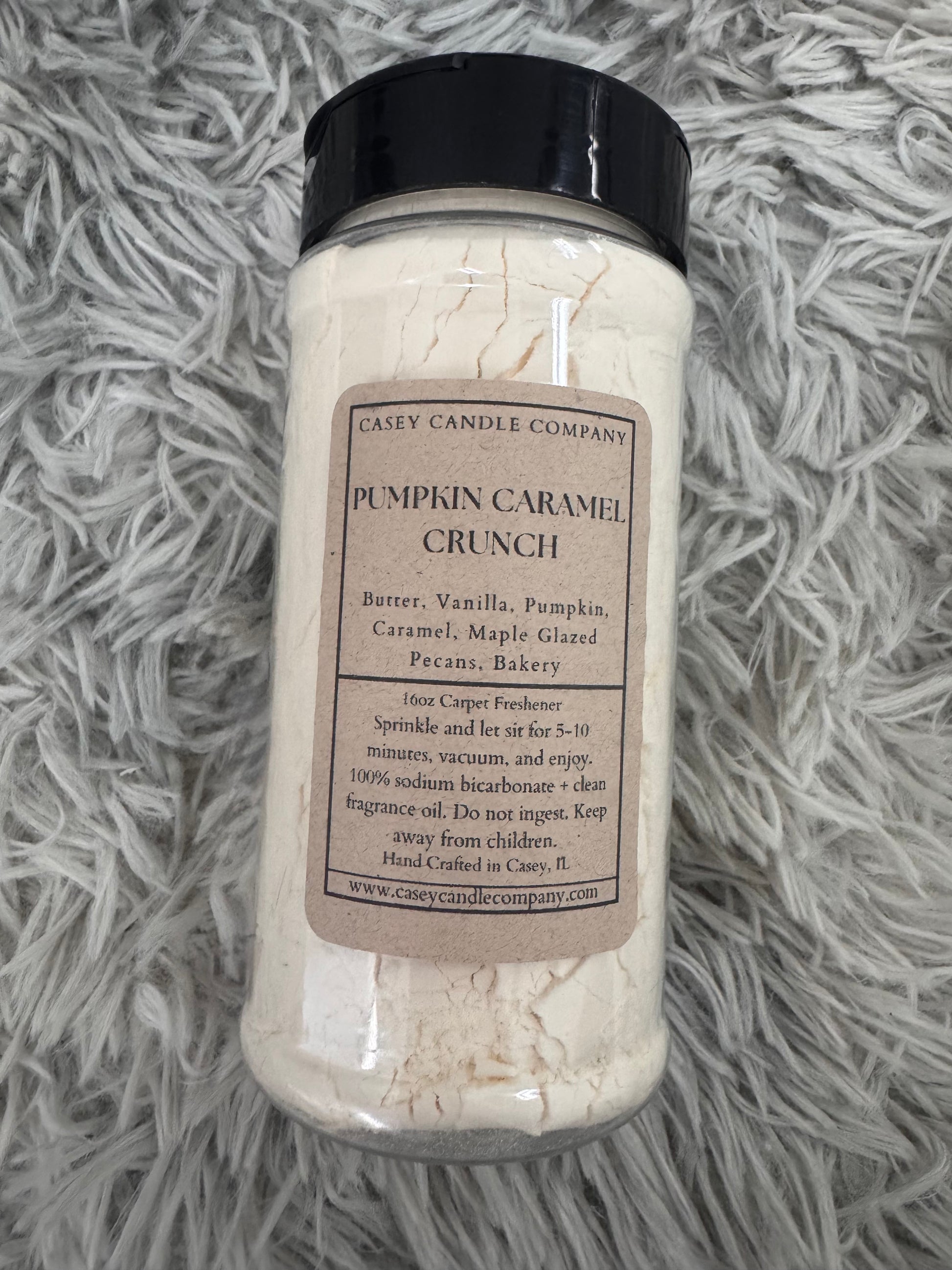 Pumpkin Caramel Crunch Carpet Freshener 16oz
