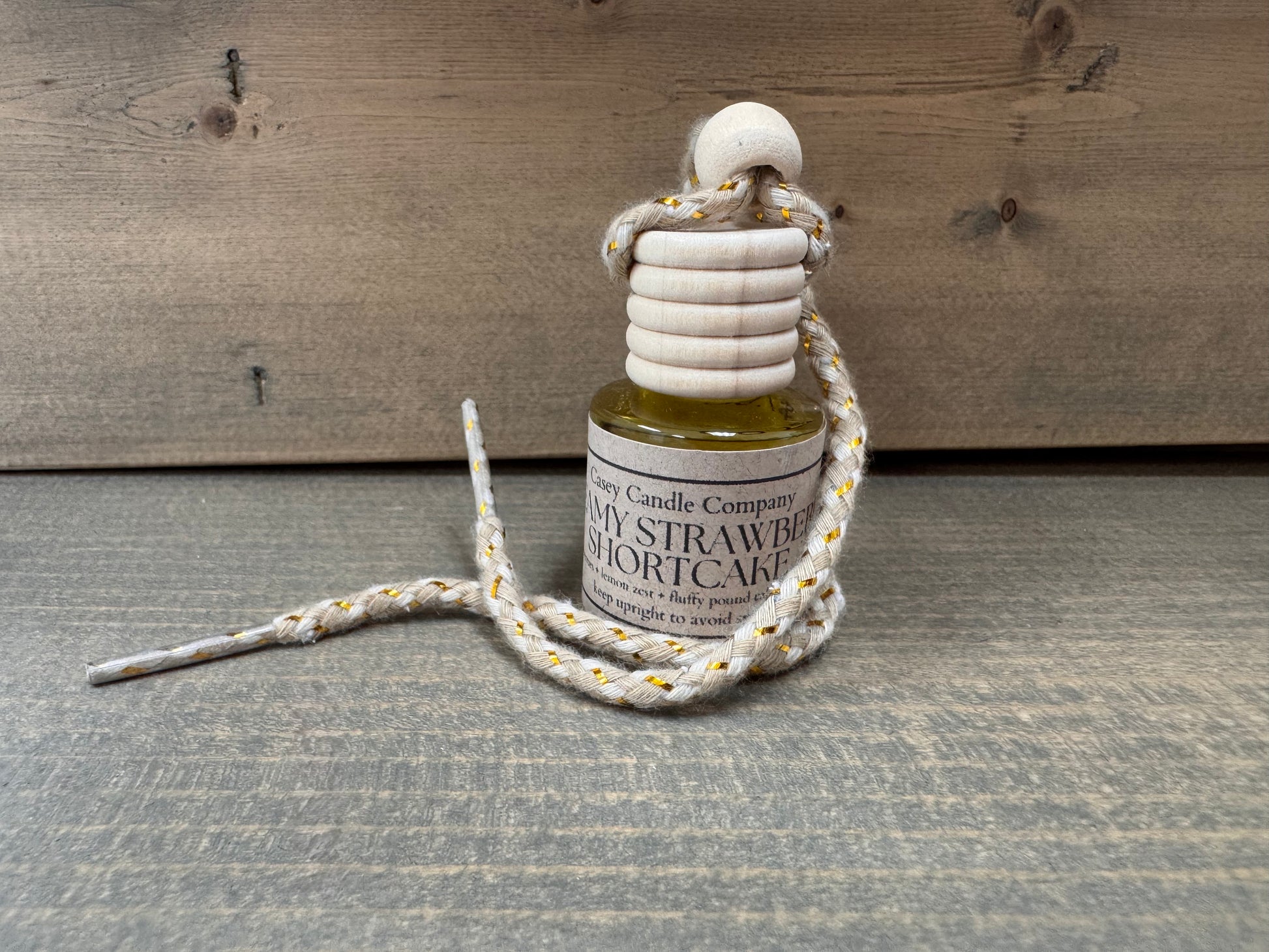 Creamy Strawberry Shortcake Car Freshener