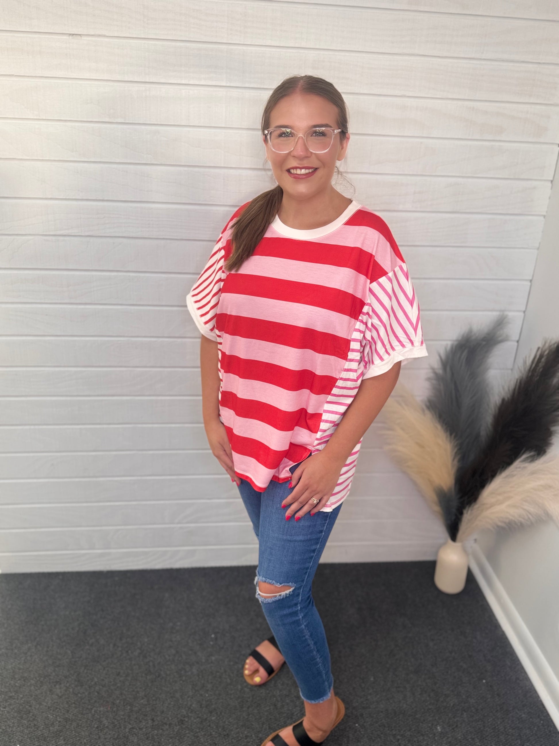 Striped Oversized T-shirt